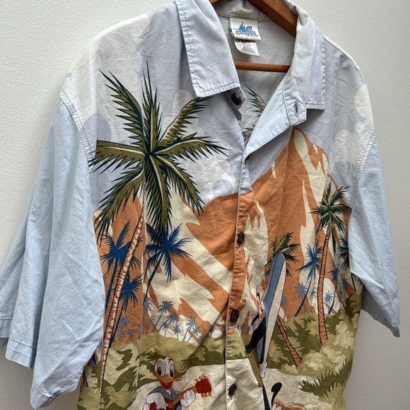 Vintage Disneyland Hawaiian Shirt Hang Loose Large Camp Shirt| Resort vacation - Picture 4 of 10